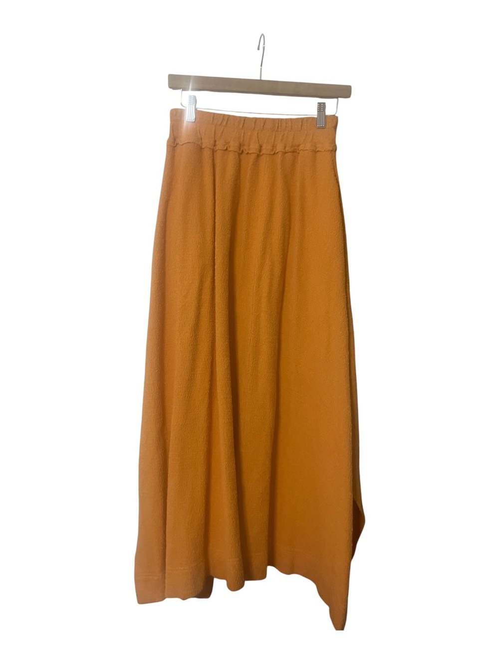 Free People Rust Orange Maxi Skirt - Elastic Waist